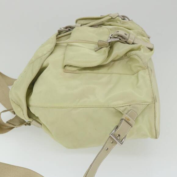 PRADA Backpack Nylon Cream - Picture 5 of 9